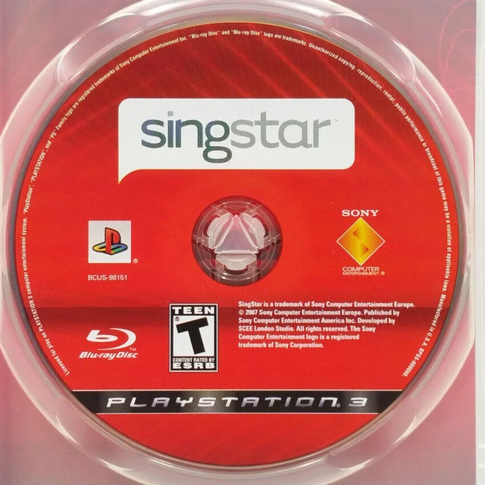 SingStar (Sony PlayStation 3, 2007) 5328E1M